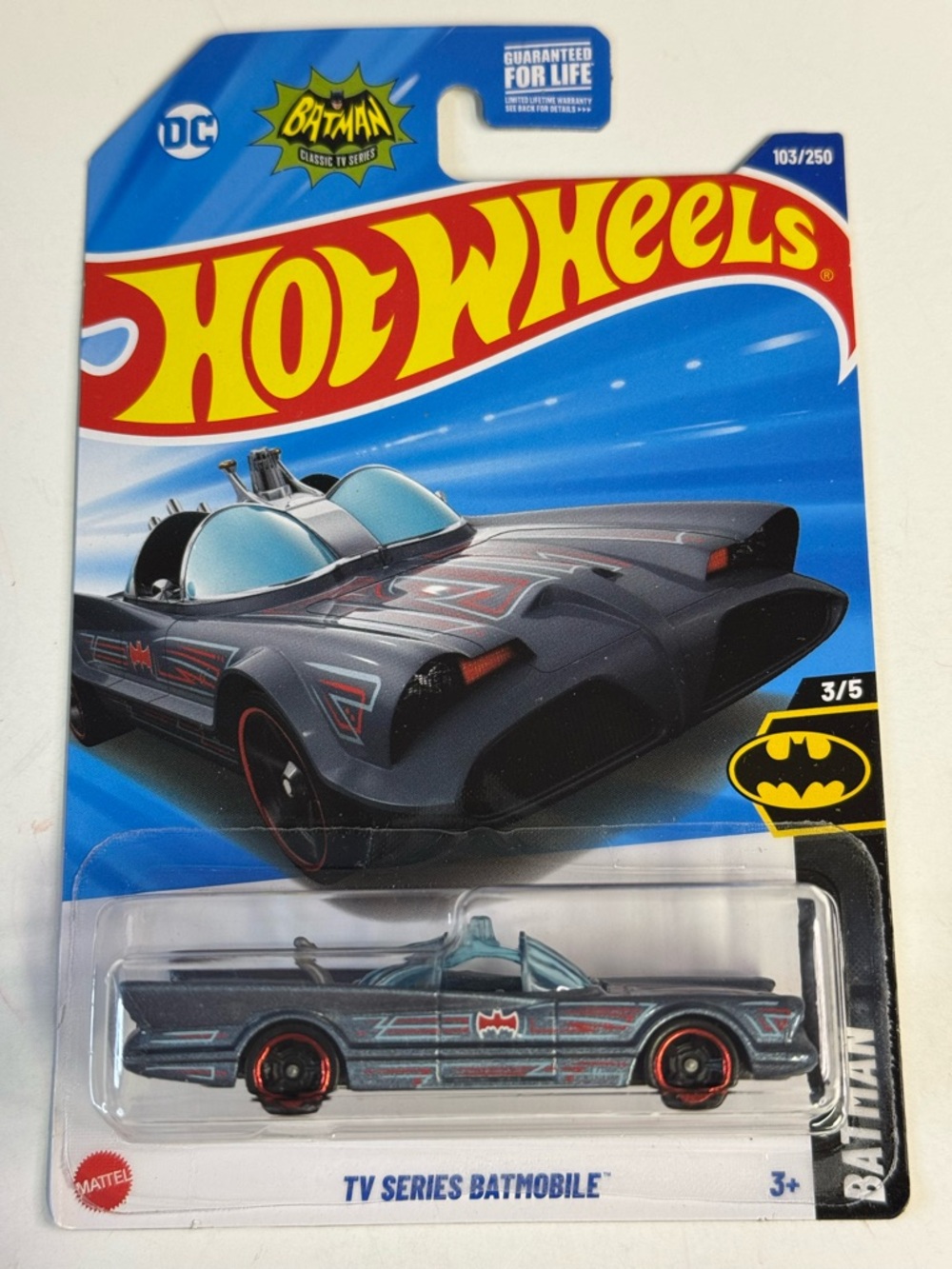 Hot Wheels TV SERIES BATMOBILE HW: BATMAN 3/5